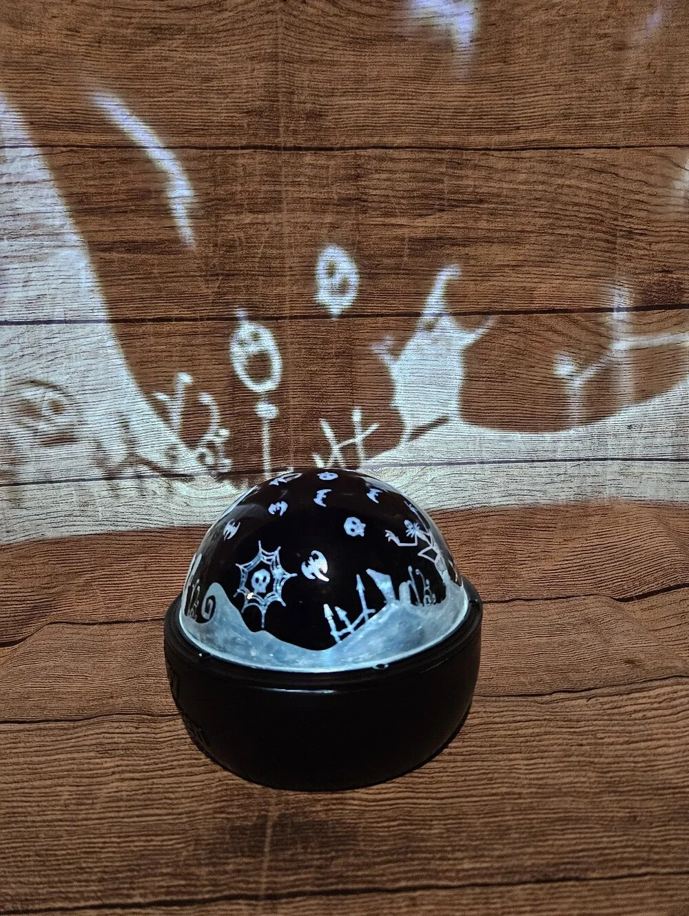 Disney Nightmare Before Christmas rotating light